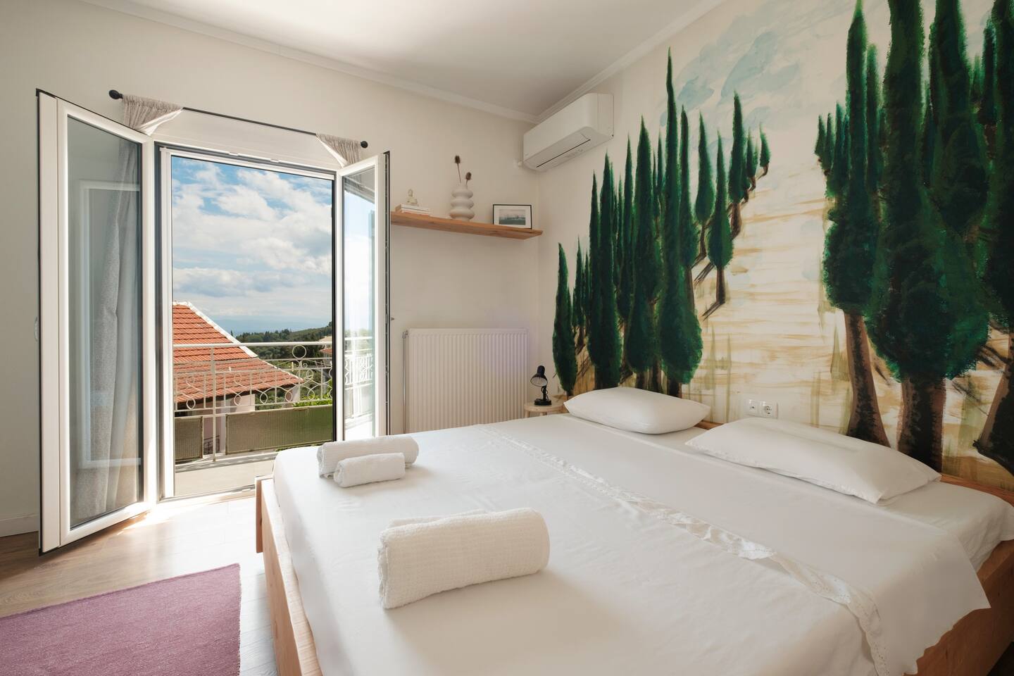 Zaharenia House, Corfu - Upper floor, master bedroom